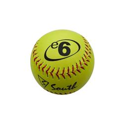PELOTA SOFTBALL 12plg SOUTH SB-12-E6 (amarilla)