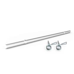 ML BARRA RECTA SONNOS CROMADA 1,50mts Ø25mm (CON topes)