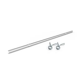 ML BARRA RECTA SONNOS CROMADA 1,70mts Ø25mm (CON topes)