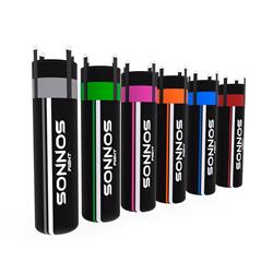 BOLSA BOXEO SONNOS TELA VINILICA 0,90mts x Ø35cm (Roja) + Relleno + Envío