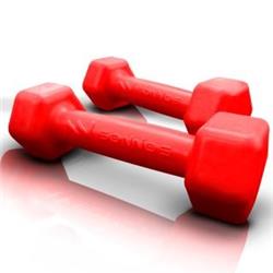 MANCUERNA PVC SONNOS 1kg (Roja) x 2 unidades