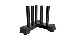 ORGANIZADOR BARRA SONNOS ESQUINERO Ø30mm (5 barras) - Negro