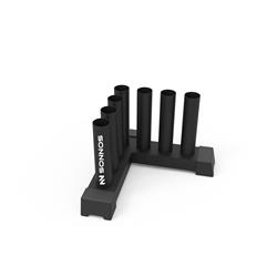 ORGANIZADOR BARRA SONNOS ESQUINERO Ø50mm (7 barras) - Negro