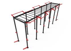 JAULA SONNOS FUNCIONAL GRANDE - 5 MODULOS (amurable al PISO)