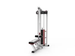 DORSALERA COMBINADA CON REMO SONNOS P100 100kg - Blanco