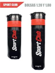 RELLENO + BOLSA BOXEO SPORT CLUB 1,20mts x Ø35cm (combinada con sujecion 