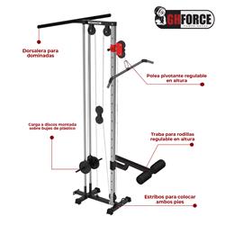 GH-FORCE S RACK MULTIFUNCION DE ENTRENAMIENTO