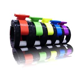 COLLARIN PREMIUM P/BARRA OLIMP. PLASTICO C/PERNOS METALICOS X PAR