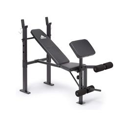 BANCO CON SOPORTE DE PESAS + SCOTT ADIDAS ABDE-10452