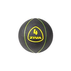 MEDICINE BALL CAUCHO ZIVA 4kg (Con pique)