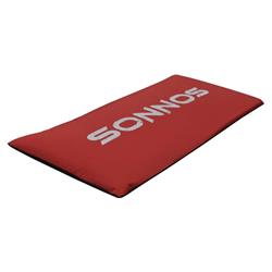 COLCHONETA SONNOS SUPER ECO 1mt x43 cm x 3 cm (densidad 18kg) Rojo