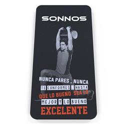 COLCHONETA SONNOS LOGO MMA 1mt x 50cm x 4cm (densidad 50kg)