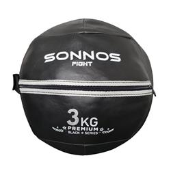 MEDICINE BALL SONNOS BLACK TIPO DYNAMAX 3kg