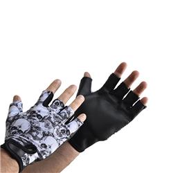 GUANTE FITNESS SONNOS BLACK SKULL (S-M-L-XL)