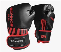 GUANTE BOXEO SONNOS SGR 3.0 10oz (HOMOLOGADO RECREATIVO) Rojo -