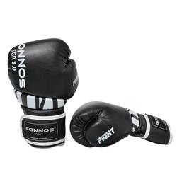 GUANTE BOXEO SONNOS SGR 3.0 10oz (HOMOLOGADO RECREATIVO) Negro -