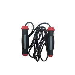 SOGA SALTAR PLASTICA PROYEC CON RULEMAN ART 619 (puño negro-rojo)