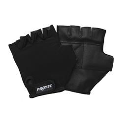 GUANTE FITNESS PROYEC CUERO ART 783 (macrame cuero natural)