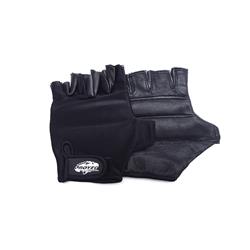 GUANTE FITNESS PROYEC CUERO ART 785 (lycra cuero natural)