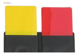 TARJETA ARBITRO FUTBOL (art 503396)