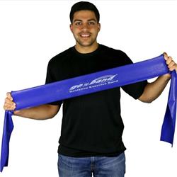 CINTA ELASTICA GO BAND AZUL 12,5CM X 1,5mts (sin latex)