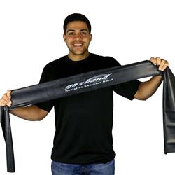 CINTA ELASTICA GO BAND NEGRO 12,5CM X 1,5mts (sin latex)