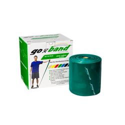 CINTA ELASTICA GO BAND 12,7CM x Mts. VERDE (sin latex)