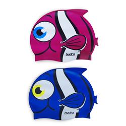 GORRA SILICONA DRB MODELO PEZ (azul / rosa)