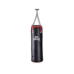 Bolsa Boxeo Lonsdale L-Core Colossus Leather Bag 1,50mt x 35cm (negra)