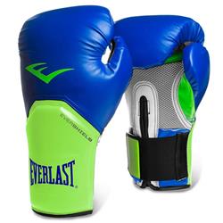 Guante Boxeo Everlast Pro Style Elite Azul / Verde (12oz 14oz 16oz)