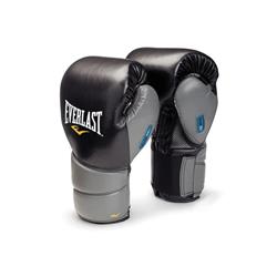 Guante Boxeo Everlast Protex2 Evergel Negro / Gris (14oz 16oz)