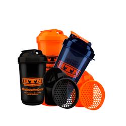 VASO BATIDOR HTN GRANDE (negro / naranja)