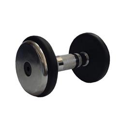 MANCUERNA FIJA SMK PUÑO CROMADO y DISCO RECUBIERTO 30kg (x par)