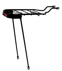 PORTAPAQUETE ACERO CON REFLECTOR INDIA