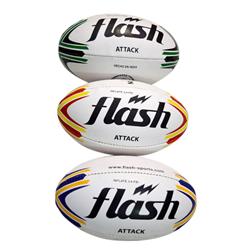 PELOTA RUGBY Nº2 FLASH ATTACK (colores surtidos)
