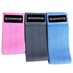 KIT BANDA CIRCULAR SONNOS HIP BAND 64/74/84 x 8cm (3 colores)