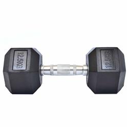 MANCUERNA HEXAGONAL CAUCHO 12,5kg SONNOS