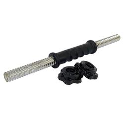 PAR DE MANCUERNA MACIZA SONNOS A ROSCA PUÑO PVC 40cm x Ø25mm