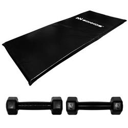 SET COLCHONETA + MANCUERNA 1 KG. X 2