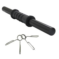 SET MANCUERNA HUECA SONNOS 40cm x Ø25mm (CON topes)