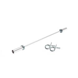 SET BARRA OLIMPICA SONNOS 1,20mts x Ø50mm 7kg (CON topes)