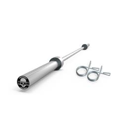 SET BARRA OLIMPICA SONNOS REGLAMENTARIA 2,20mts x Ø50mm 20kg (CON topes / 8 rulemanes)